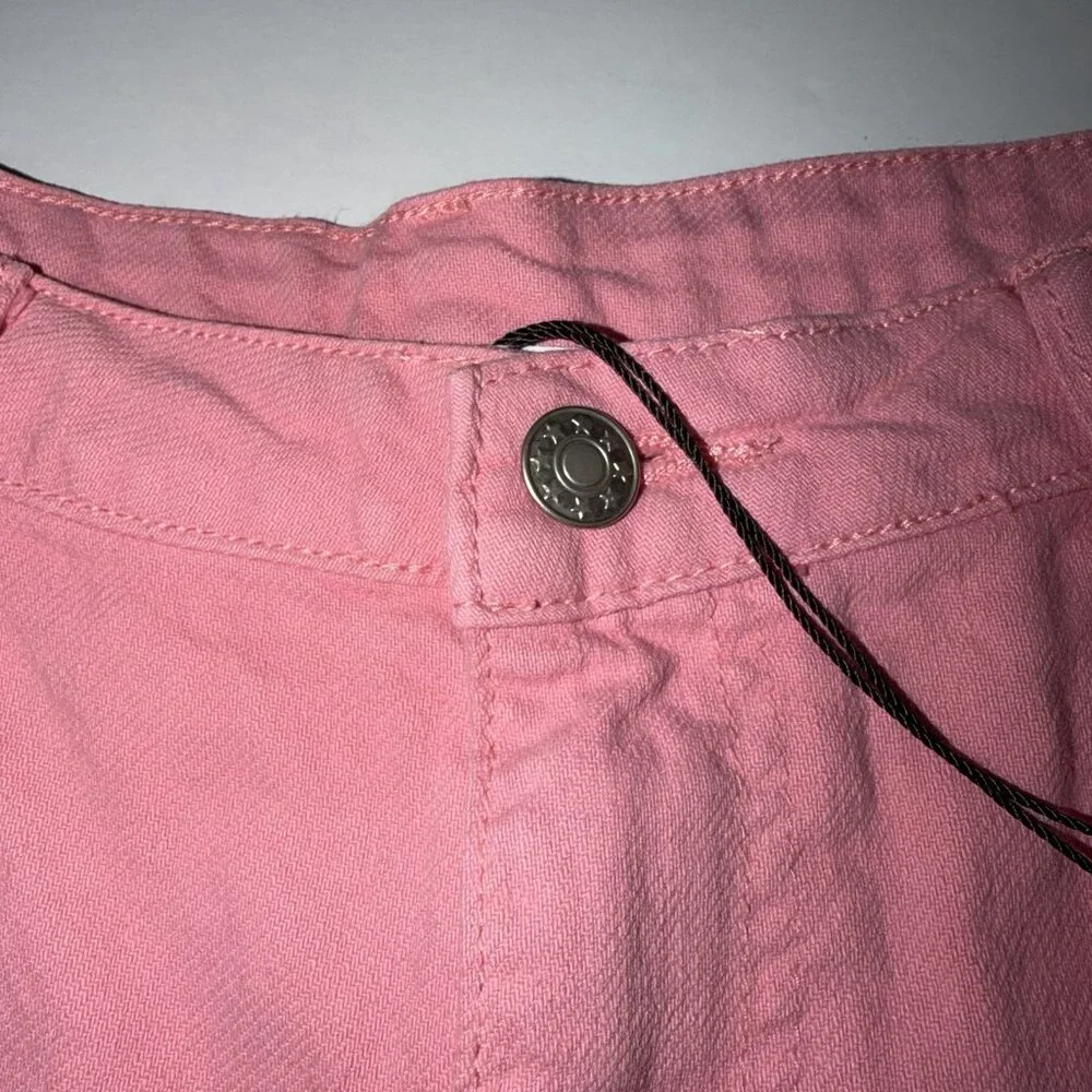 Mustard Seed Pink Shorts High Rise‎ Large Cutoff NEW Summer Festival Boho Beach
